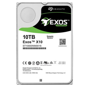 希捷银河Exos x10 10TB硬盘7200转 256MB SATA3（ST10000NM0016）