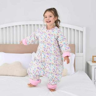 2025米汤妈咪冬季加厚保暖羽绒睡袋防踢被卡通小中童纯棉羽绒睡袋