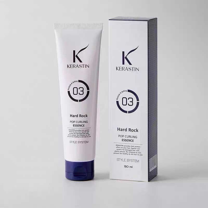韩国Kerastin湿感润发乳翘翘发专用保湿柔软轻定型造型品原装正品