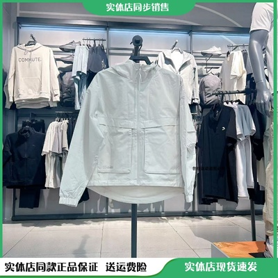 安踏女子秋季梭织夹克工装上衣