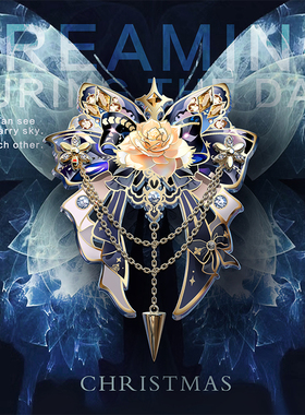 Max观无界蝴蝶结胸针徽章设计感胸花高端别针防走光配饰女生礼物