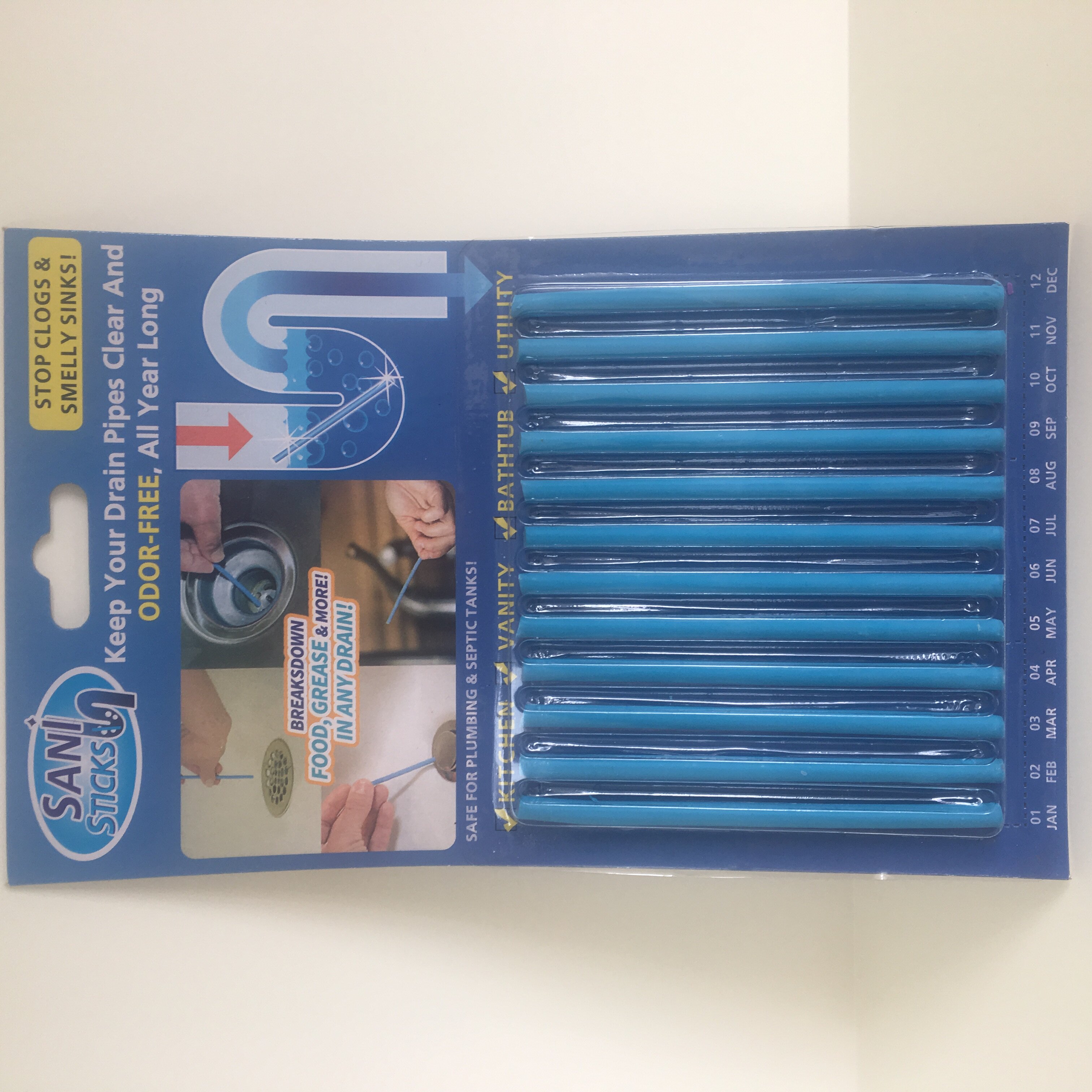 New cleaning stick Sani Sticks Sewer Cleaning rod The Conduit bathtub decontamination decontamination Cleaning rodin the Family/Personal Cleaning Tools , Housework/Floor cleaning equipment , Brush , Kitchen Brush  category - from Buy2taobao.com to provide professional Taobao agent buy service