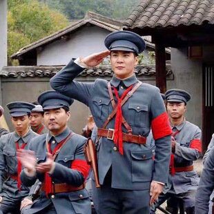 南昌起义军装影视道具服民国风北伐军摄影舞台表演服学生话剧服装