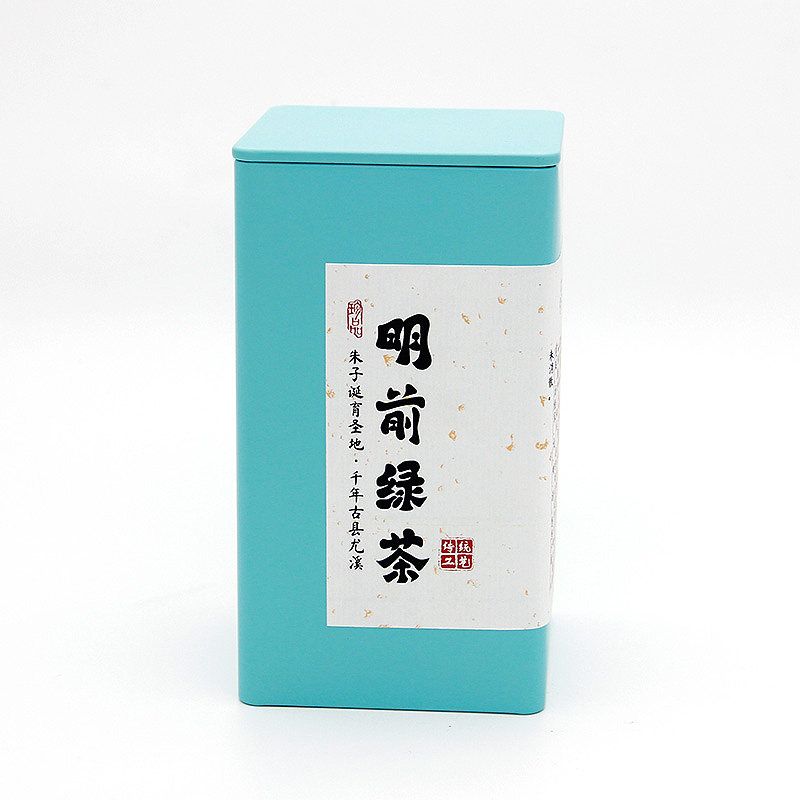 高山绿茶春季新茶明前浓香型烘青茶铁罐装包邮送礼袋自己喝口粮茶图片