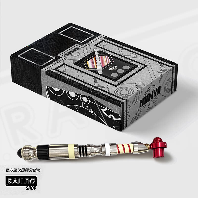 thumbnail for Nawya Doctor Who merchandise Doctor Who self-made 5th generation prop metal screwdriver that can make sound and glow