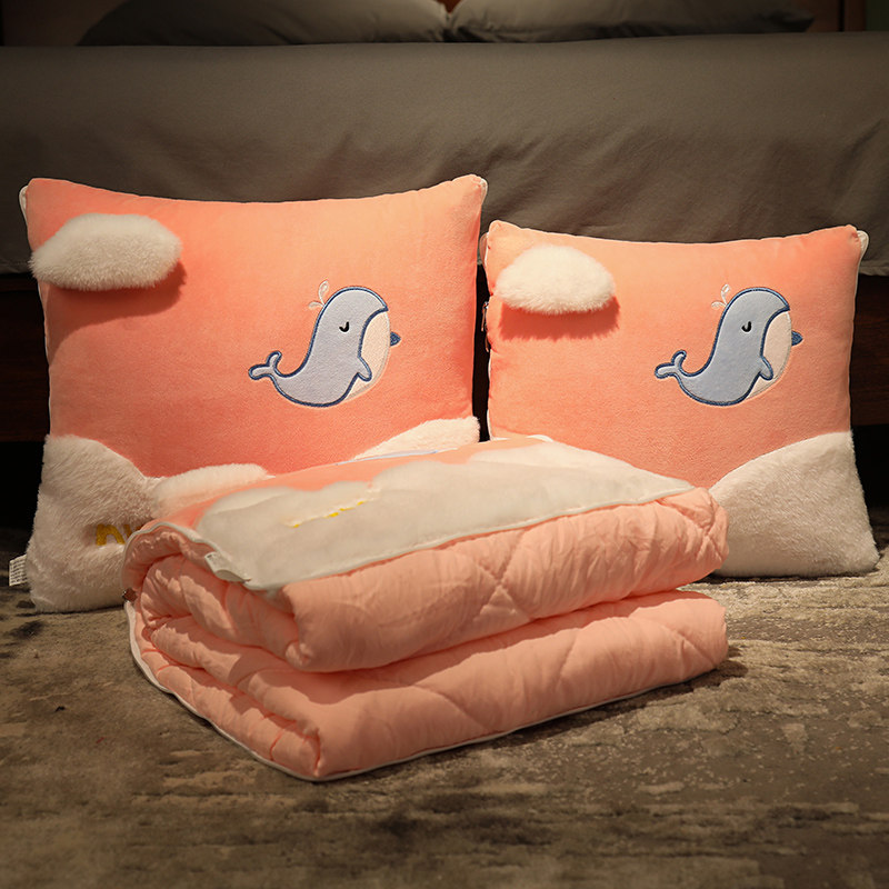 汽车抱枕被子两用夏季车用靠枕办公室空调午睡P毯子二合一车载枕,居家布艺,抱枕被,淘宝优惠券,粉丝福利购,淘宝优惠卷