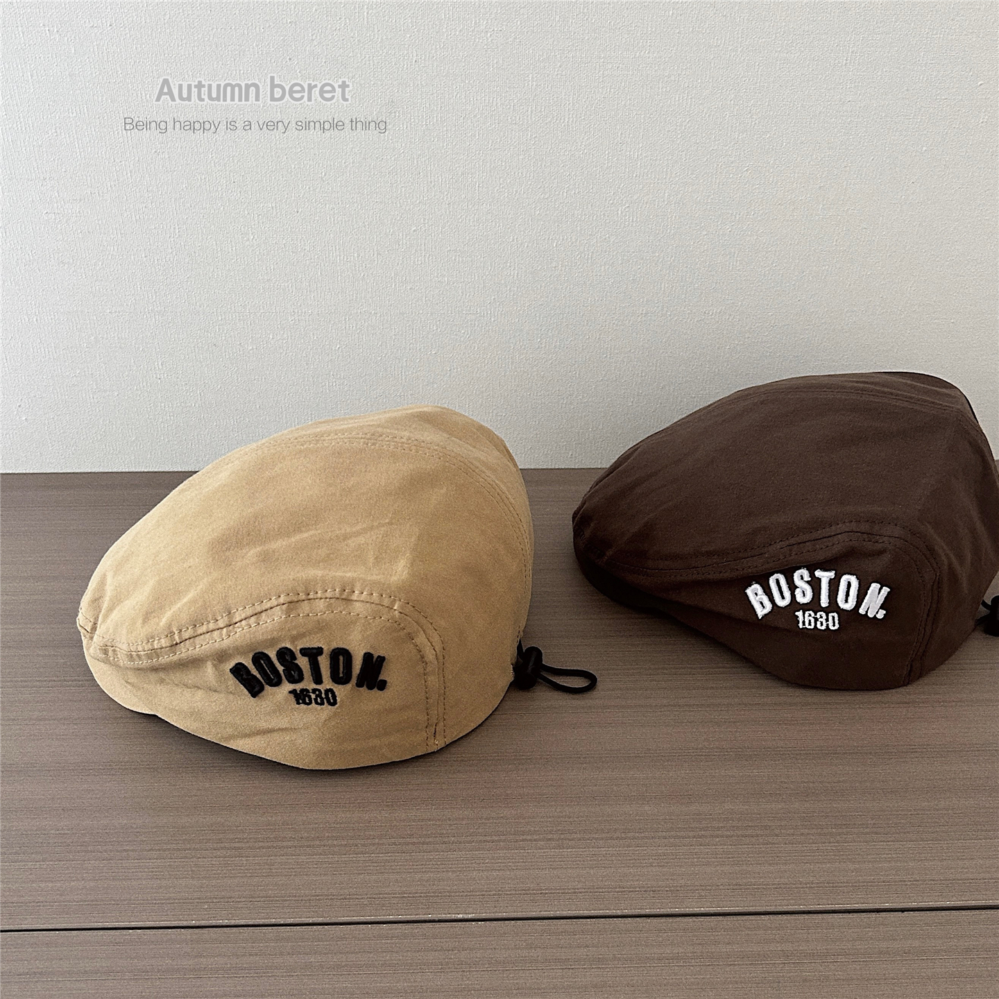 儿童洋气穿搭贝雷帽春秋款前进帽