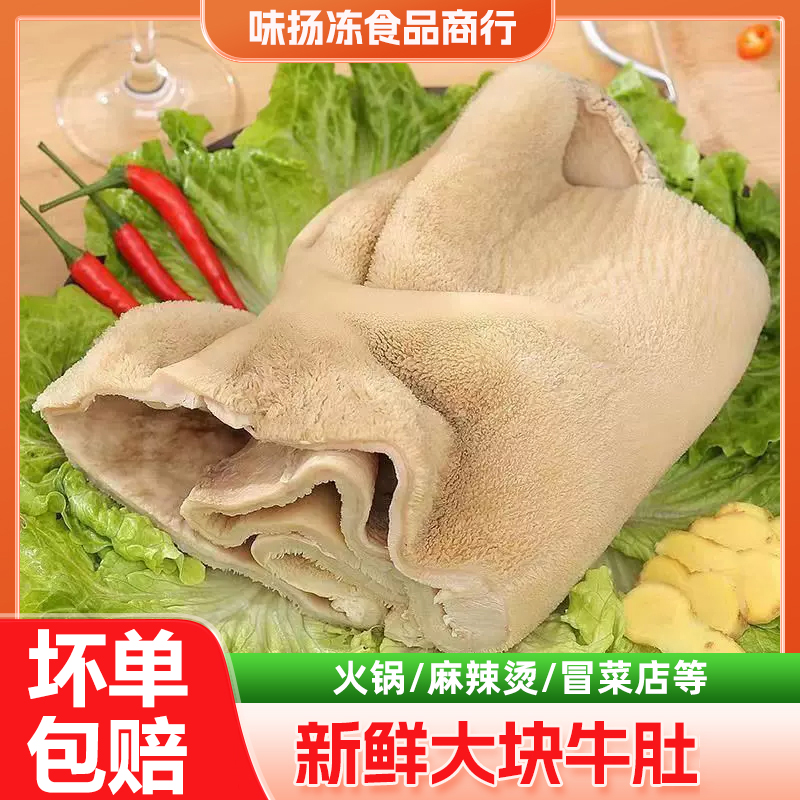 牛肚新鲜批发冷冻商用半成品整个生牛肚金钱肚牛杂火锅食材黄牛肚