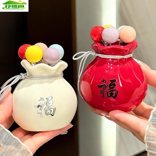 不锈钢水果叉家用高级感甜品小叉子儿童安全可爱水果签收纳罐套装