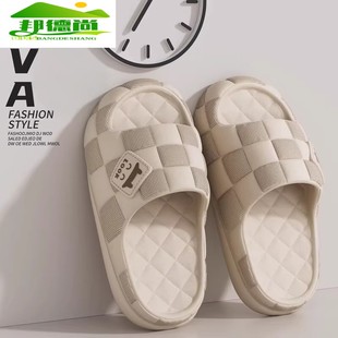 男2025新款 eva拖鞋 夏软底防滑浴室内轻便家居情侣家用凉拖外穿男