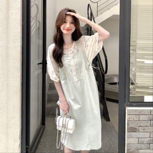 现货 新款T+背带裙 两件套套装 2C369-6289P165K238图片