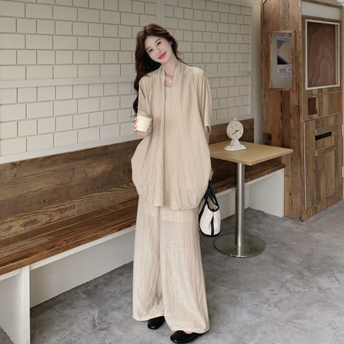 现货2C369-6300P175K278新款两件套套装上身是假两件，女装套装/套裙，浙宝271