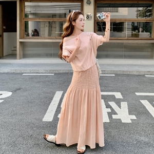 现货 2C369-6326P185K288 藕粉色两件套套装图片