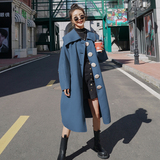 现货271-8711-P185中长款毛呢外套控258，女装毛呢外套，浙宝271