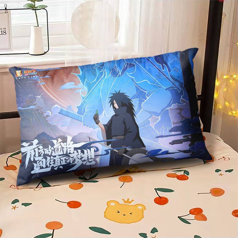 火影忍者手游动漫周边枕头枕芯枕套装可来图定制学生寝室礼物抱枕