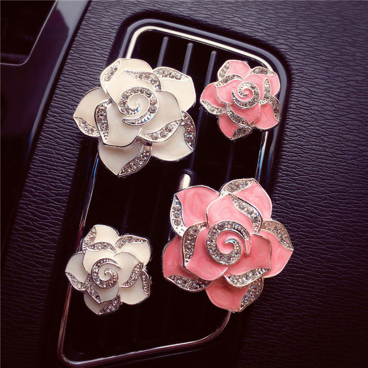 Camellia automobile Air outlet Aromatherapy vehicle Car The car Car Car The new car air conditioner Perfume Diamondin the Car/Articles/Fitting/Refit , Car Accessories/The jewelry , Car perfume/Purify/Cooling agent , Car perfume  category - from Buy2taobao.com to provide professional Taobao agent buy service