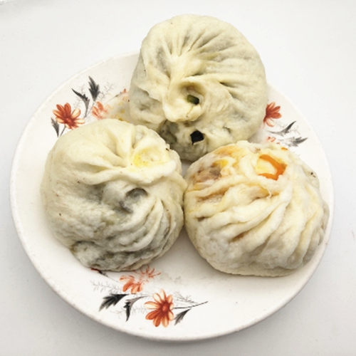 山东特产早餐包子速食菜包手工素包10个家庭装粉丝包菏泽面食 - 封面