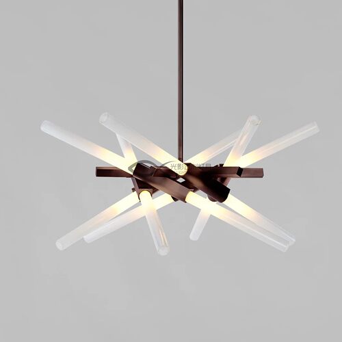 定制现代简约餐厅吊灯分子意式极间枝型灯具Astral Agnes Lights