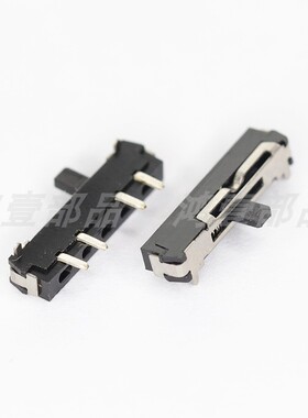 四脚贴片复位开关 拨动开关左复位 MSK-1128侧拨开关 MP3/MP4配件