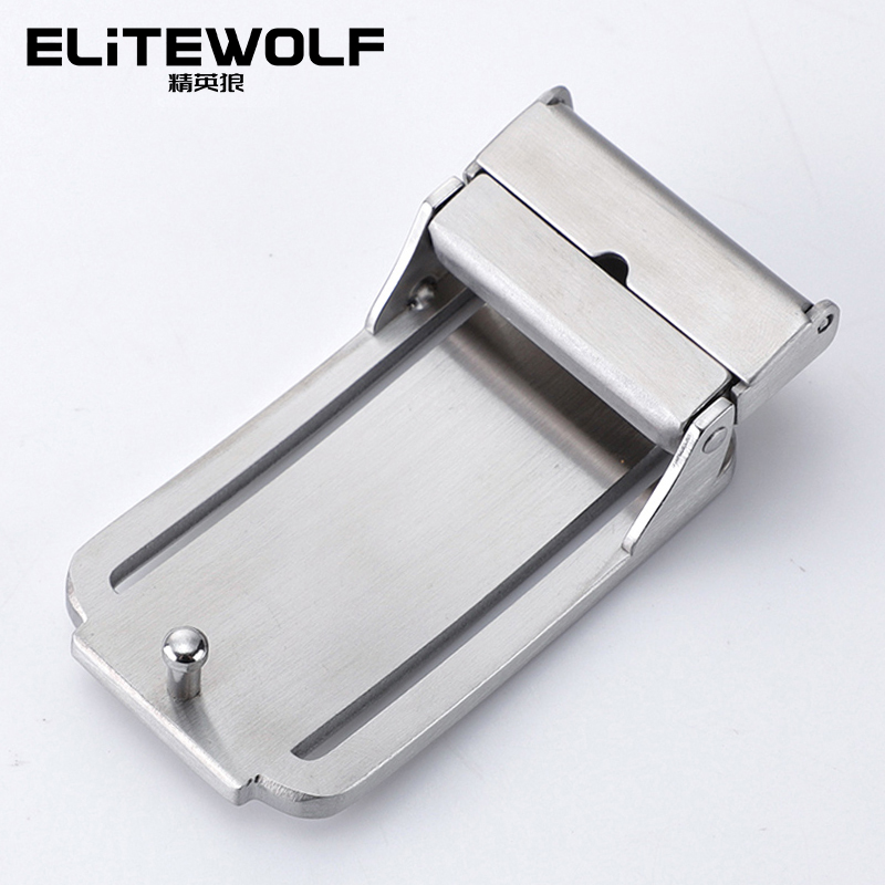 精英狼不锈钢平滑扣头外穿式