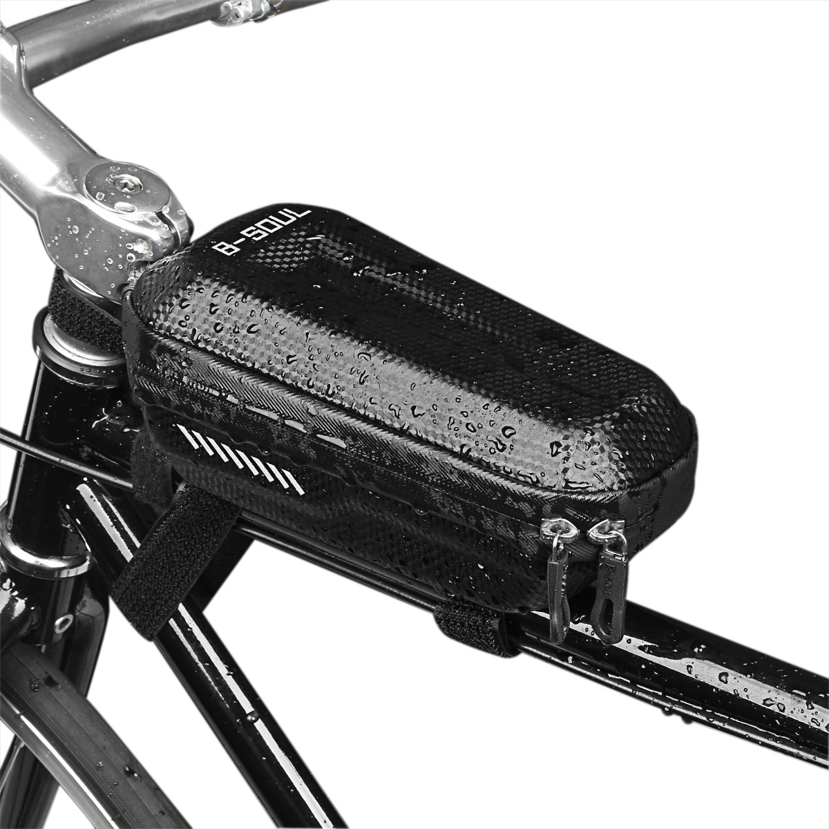 自行車硬殼自行車包山地車包前梁包上管包防水馬鞍包騎行裝備配件