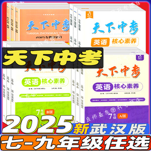2025天下中考英语武汉专版英语初中英语完形填空与阅读理解七八九年级初一初二三中考英语完型填空听力专项天下中考核心素养