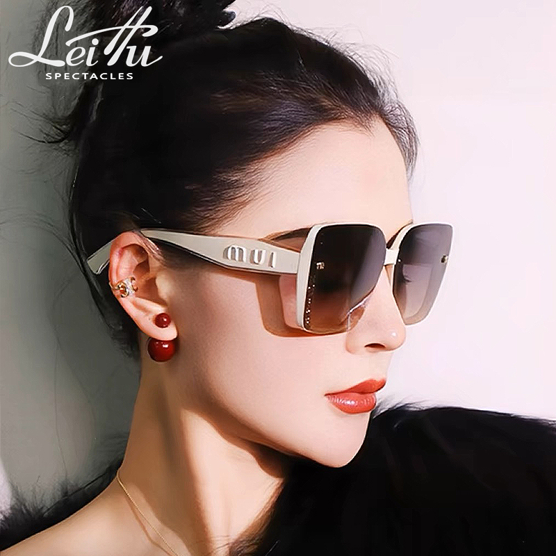 大框墨镜女2025新款高级感遮阳防紫外线偏光太阳镜大脸显瘦显脸小