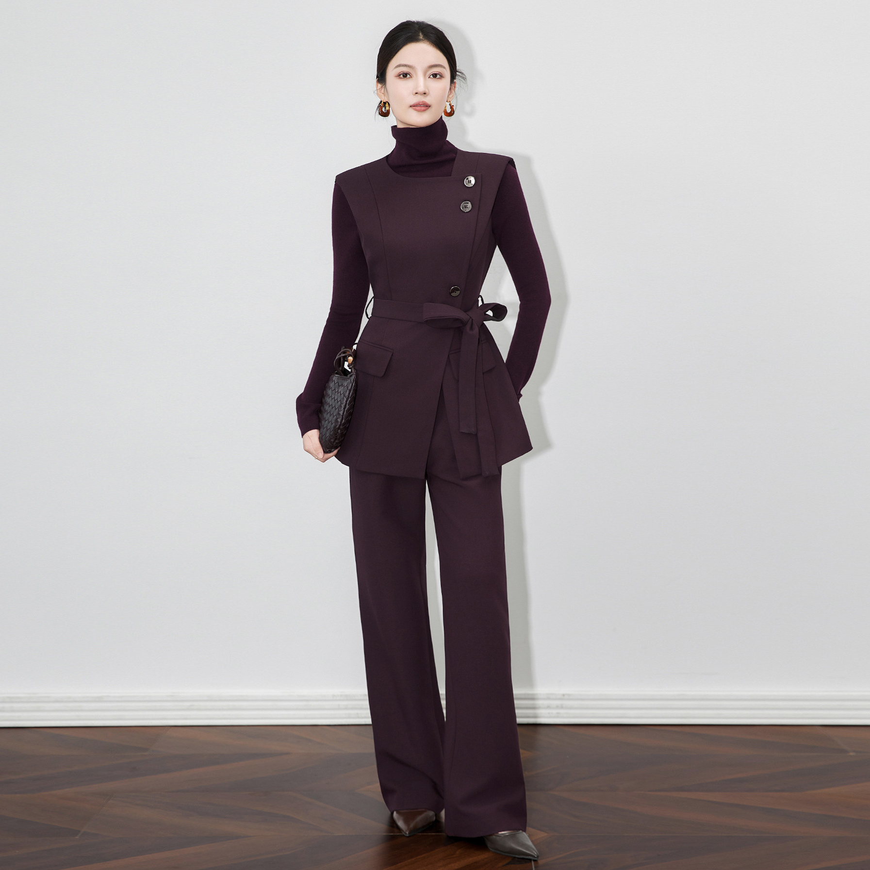 2025秋冬高品质通勤职业套装女