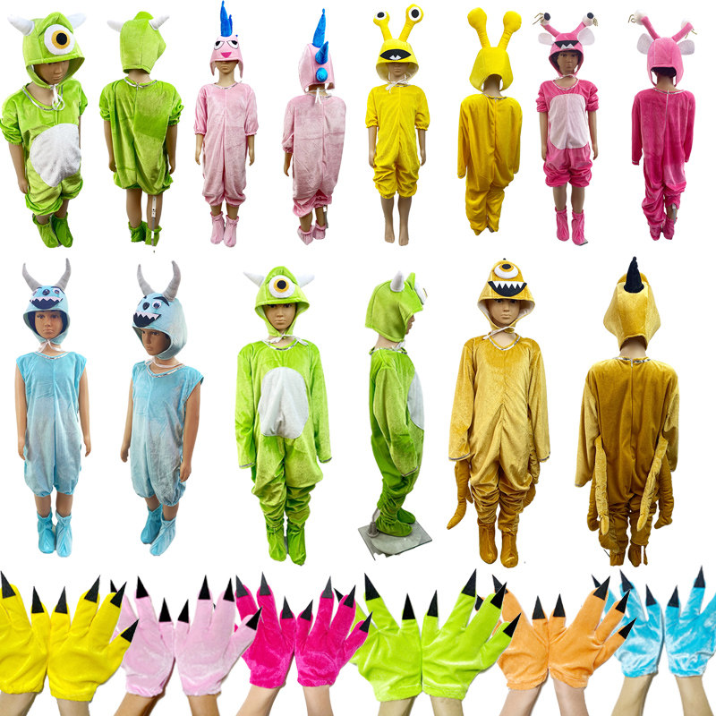 儿童怪兽恐怖魔鬼爪子成人舞蹈