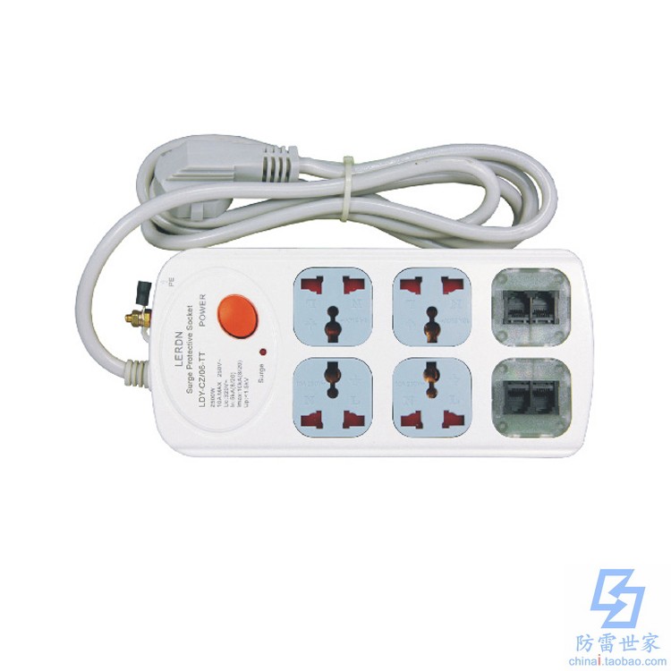 雷尔盾LEDRN插座式综合防雷器LDY-CZ/06浪涌保护器防雷器 可议价