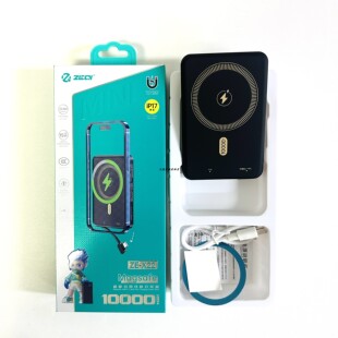 泽奇x22无线充电宝1万快充pd20多口输出数显便捷护外移动电源新款