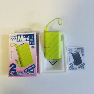 Remax睿量迷你移动电源10000mAh便携充电宝20W双USB C接口