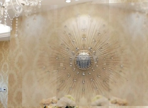 欧式创意铁艺壁饰壁挂太阳镜家居客厅背景墙面装饰品立体墙饰挂饰