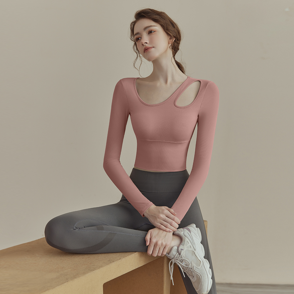 【二件套】瑜伽服套装女长袖秋冬