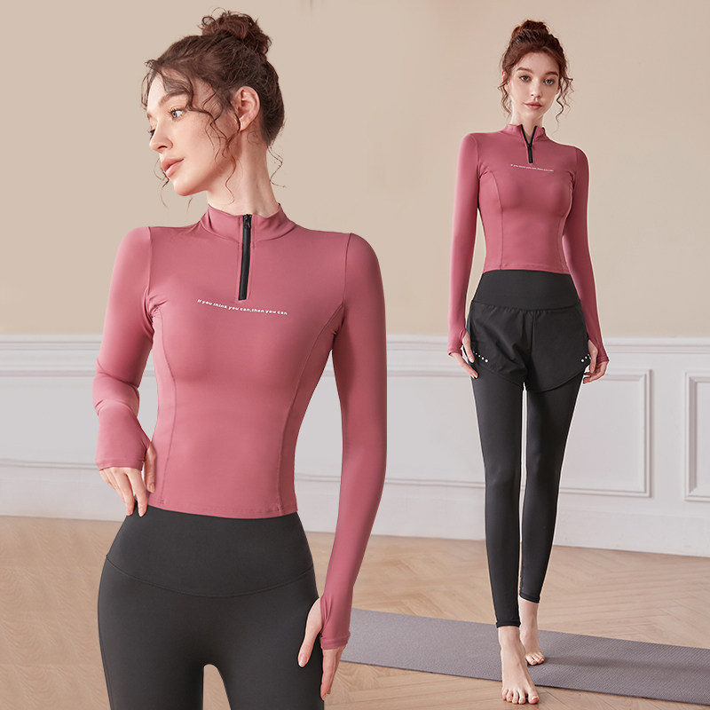 瑜伽服春秋款套装女运动休闲健身户外晨跑步初学网红专业时尚显瘦|ruв категории движение/йога/фитнес/фанаты товаров, йога, йога одежда - от Buy2taobao.com для оказания профессиональной услуги покупки агента Taobao