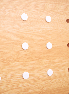 12mm14mm15mm18mm圆孔木洞洞板配件盖帽防尘帽堵孔塞挂钩相片夹