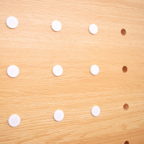 12mm14mm15mm18mm圆孔木洞洞板配件盖帽防尘帽堵孔塞挂钩相片夹