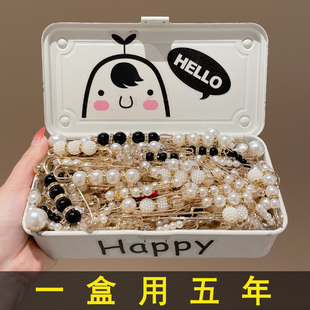 子别针改大小神器胸针牛仔裤 裤 收腰夹子女可调节防走光扣固定衣服