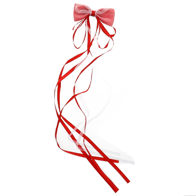 女童汉服头饰儿童长飘带发夹
