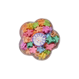 儿童可爱花朵小抓夹超萌宝宝迷你夹子头饰扎头发神器女童碎发发卡