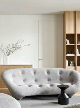 美居汇 正品Ligne roset写意空间贝壳沙发ploum布艺小双人三人位