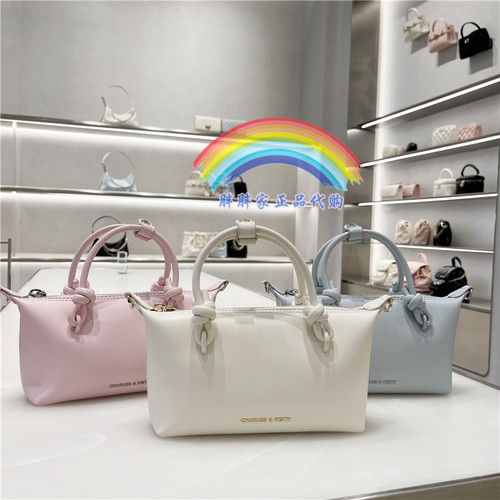 小CK2-30271635绳结手提斜挎女包