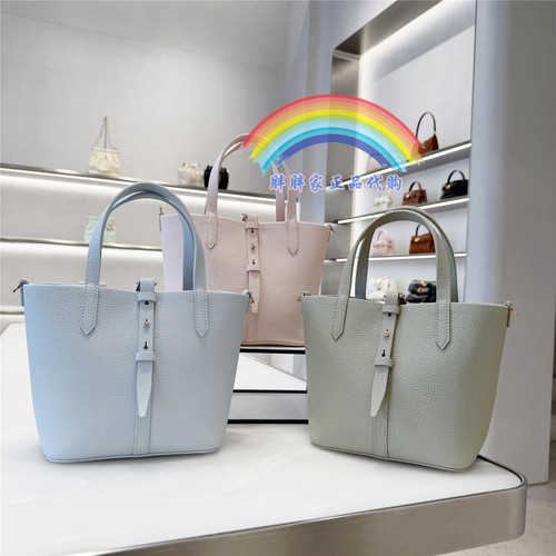 CHARLES&KEITH菜篮子小CK2-10151518通勤手提水桶包包单肩斜挎包