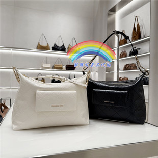 CHARLES&KEITH小CK2 40671847大容量通勤托特包单肩斜挎包小香风