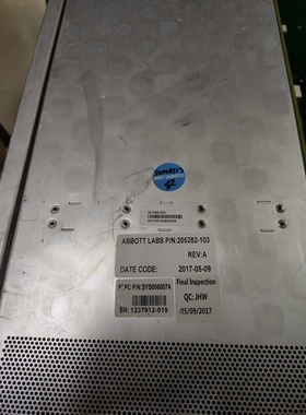 ABBOTT LABS 205282-103 201056-502 SYS0060074