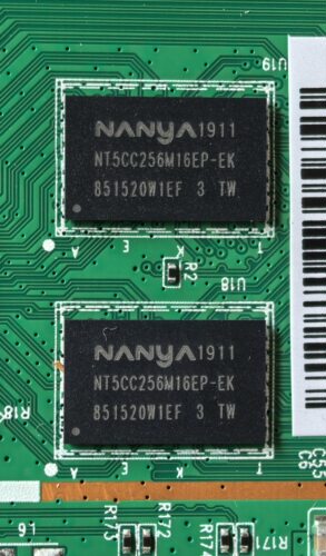 原装正品NT5CC256M16EP-EK 全新带板切割的 2片的价