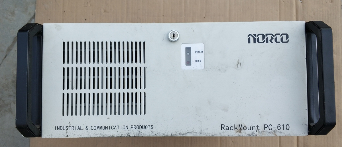 华北工控主机NORCO Rack Mount PC-610工控主机SHB-890主板2T硬盘