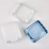 86型暗装 开关插座保护盖防水盒卫生间浴室防水罩工程 通用防溅盒