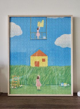 富富SideProject 特别定制拼图框