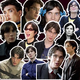 基里安·墨菲贴纸 浴血黑帮周边自粘贴画手机电脑平板装饰贴diy